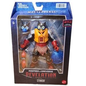 Stinkor Masters Of The Universe Netflix Revelation Action Figure Mattel NIB